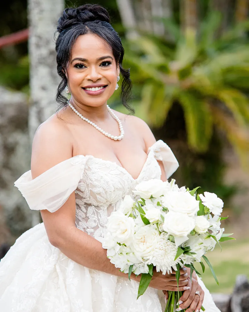 Cheila & Travis destination wedding photo, Rancho Las Guazaras, Jarabacoa