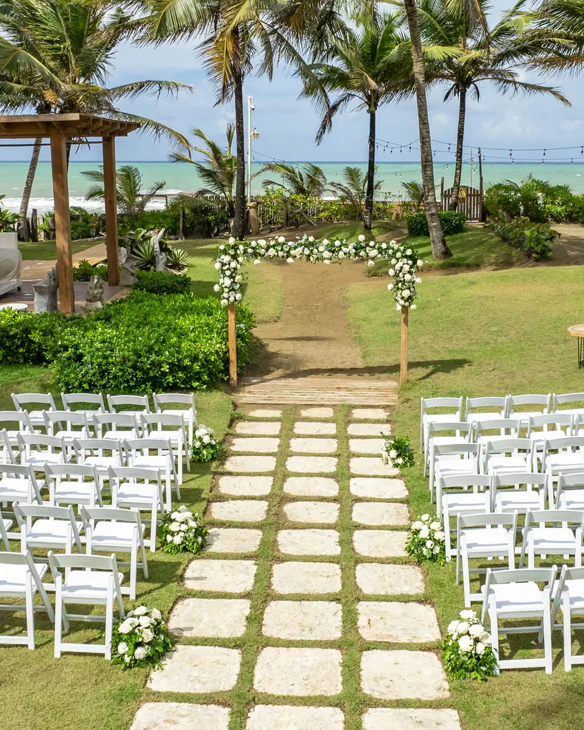 Declan & Kate destination wedding photo, Villa Cocomar, Cabarete