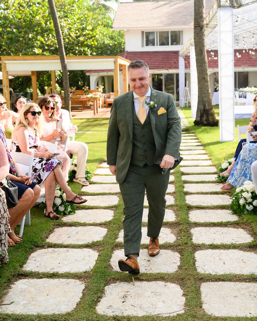 Declan & Kate destination wedding photo, Villa Cocomar, Cabarete
