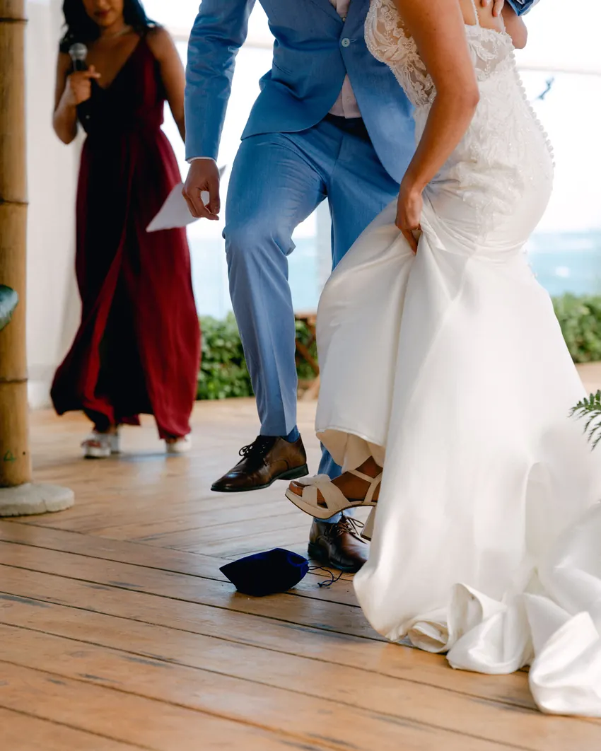 Kat & Leo destination wedding photo, Villa Azul, Cabarete