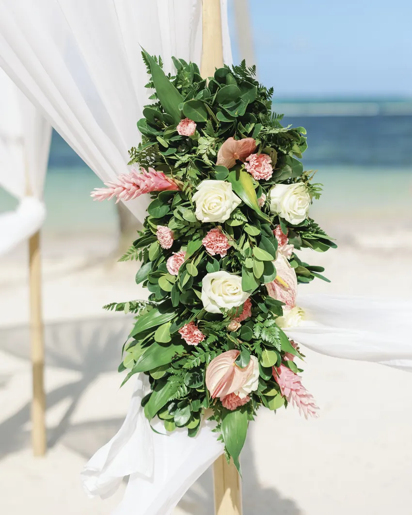 Lena & Peter destination wedding photo, Cabeza de Toro, Punta Cana