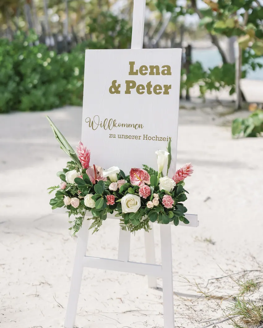 Lena & Peter destination wedding photo, Cabeza de Toro, Punta Cana