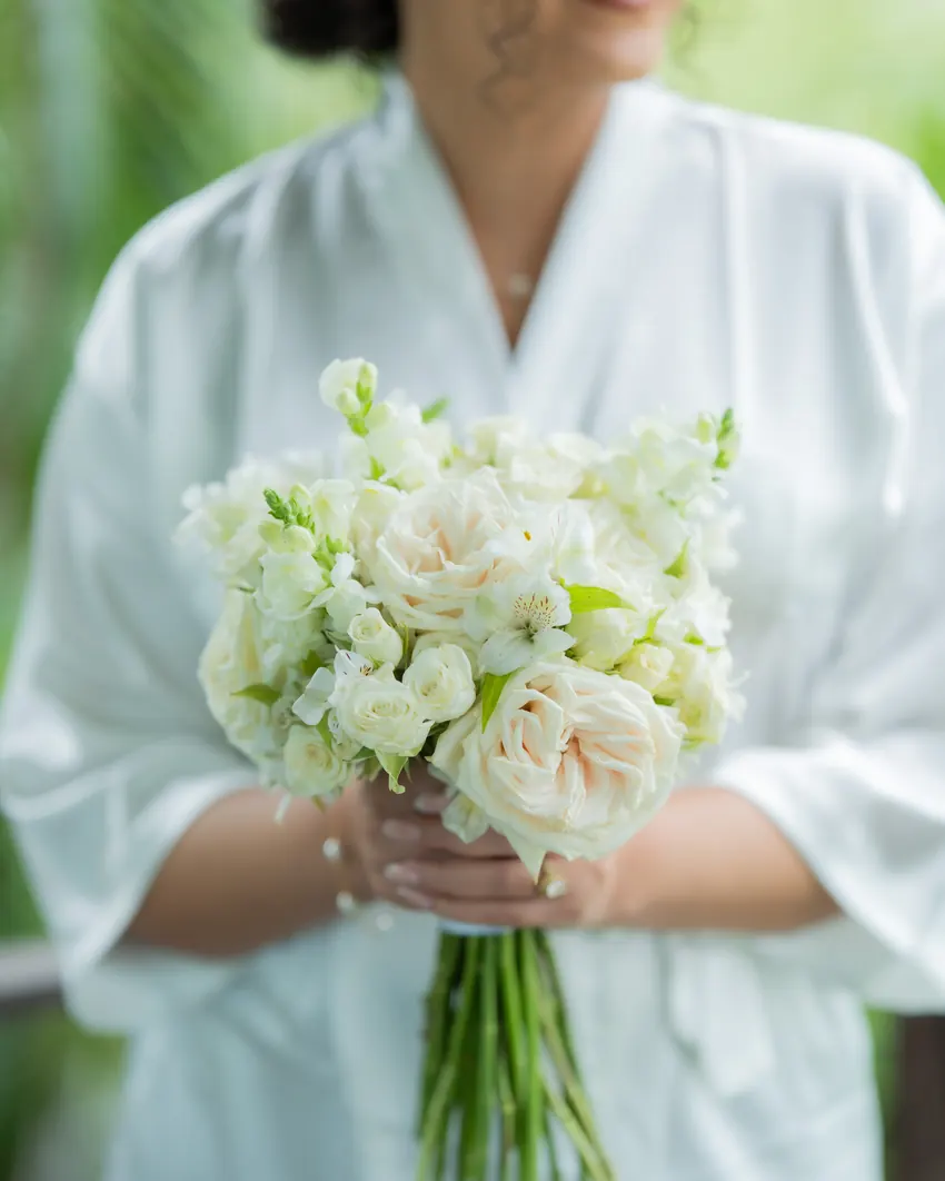 Lisbania & Jose Miguel destination wedding photo, Casa Rosabaya, Las Terrenas
