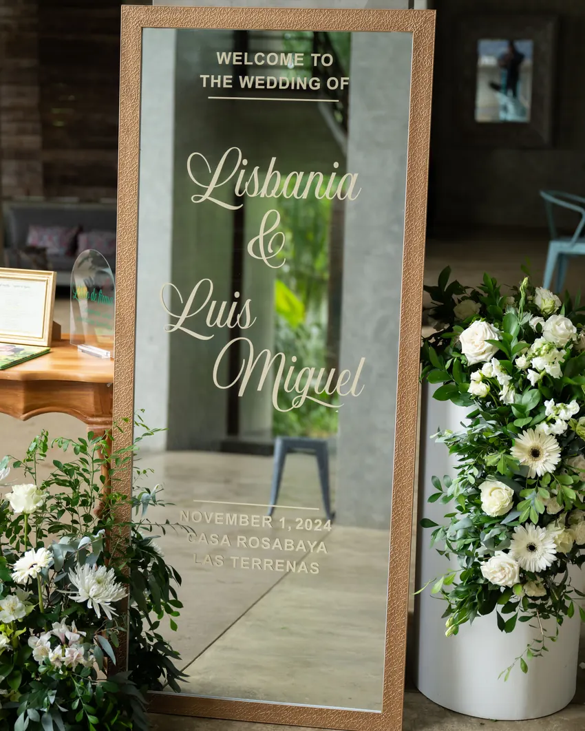Lisbania & Jose Miguel destination wedding photo, Casa Rosabaya, Las Terrenas