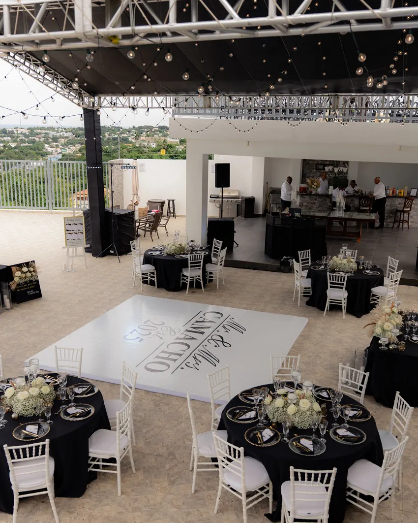 Stefanie & Cody wedding at Melody Village, Puerto Plata
