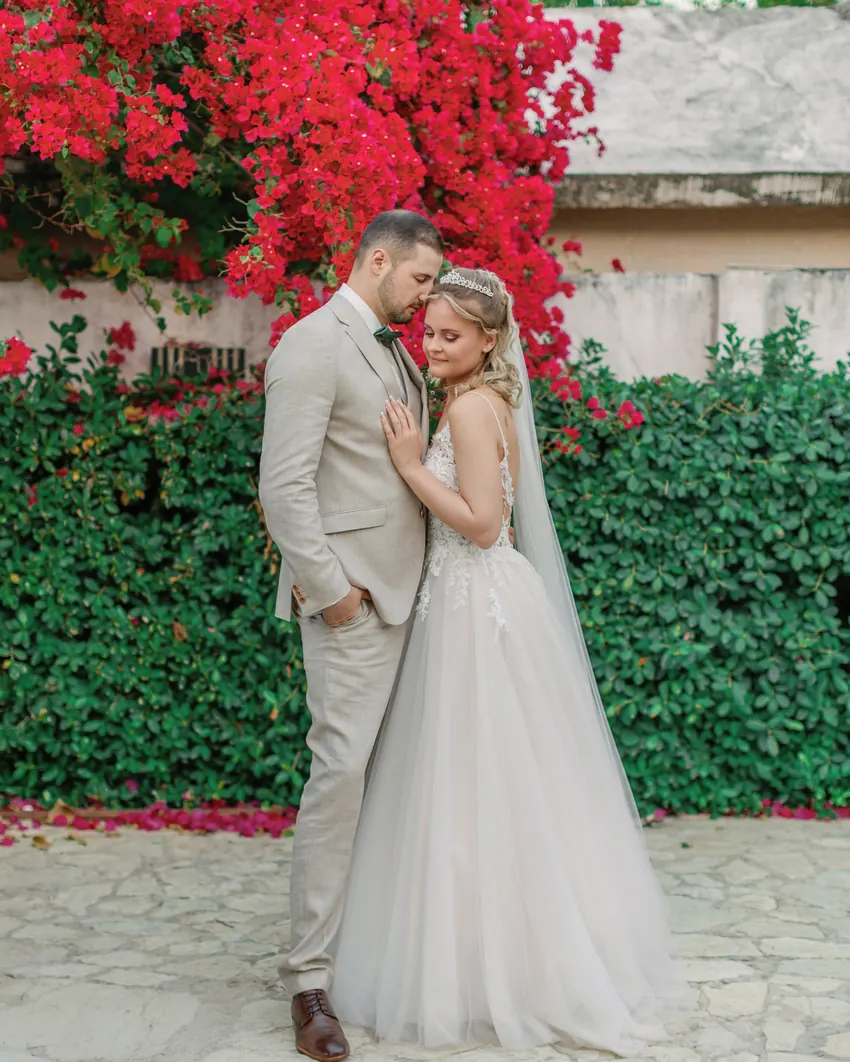 Xenia & Artur destination wedding photo, Triton Beach, Juan Dolio